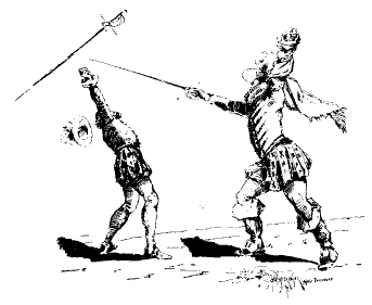 battle clipart sword duel