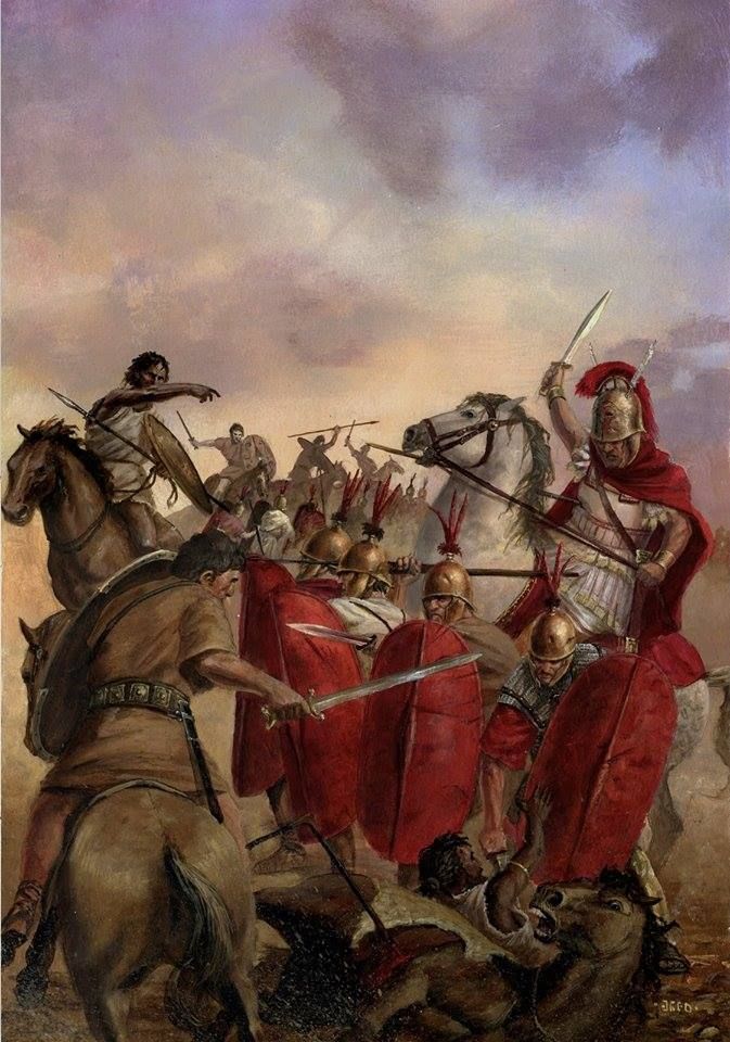 battle clipart war roman