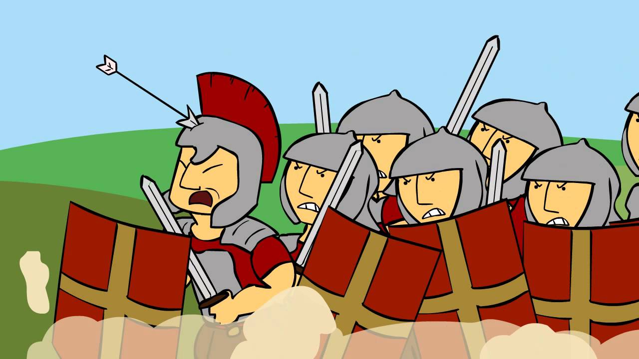 battle clipart war roman