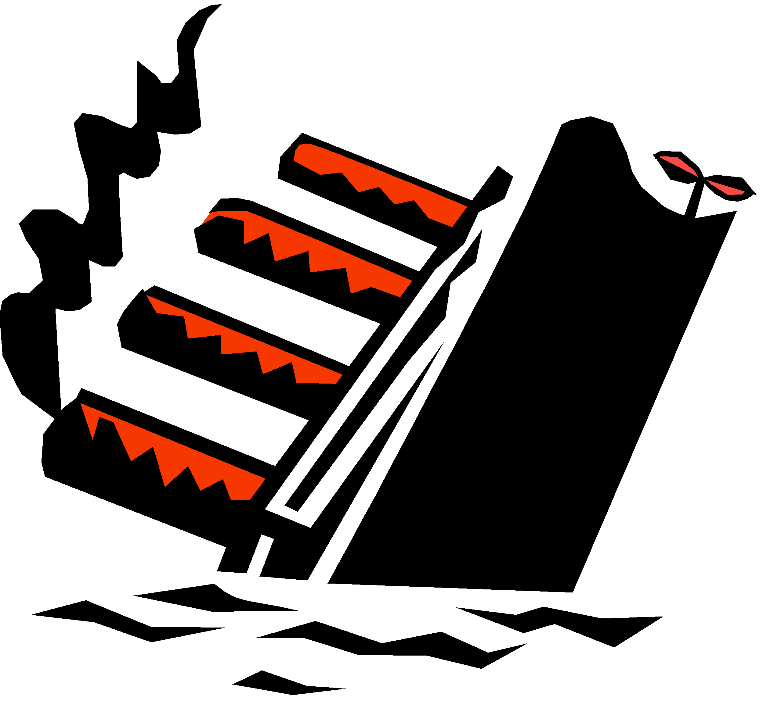 Titanic pencil and in. Battleship clipart shipwreck