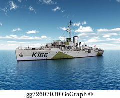 Stock illustration american of. Battleship clipart world war 2