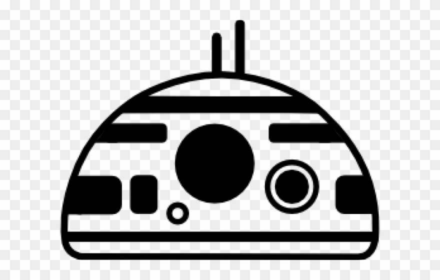 bb8 clipart outline