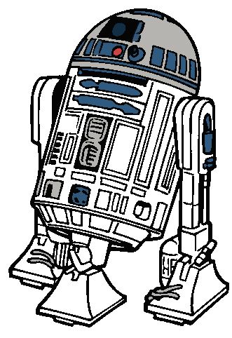 Featured image of post R2D2 C3Po Clipart Click the r2d2 and c3po coloring pages to view printable version or color it online compatible with ipad and android tablets