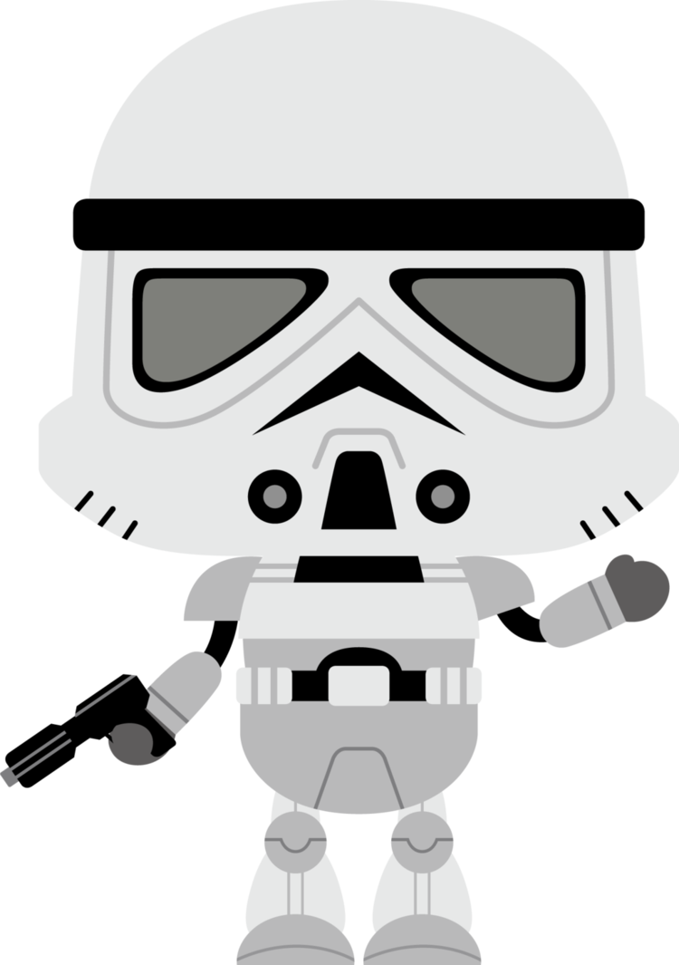 Marshmallow clipart one. Storm trooper by chrispix