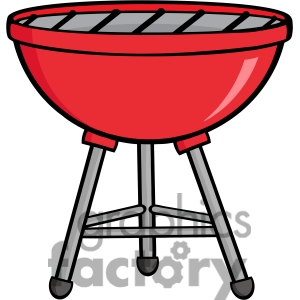 Grill and panda free. Black clipart bbq