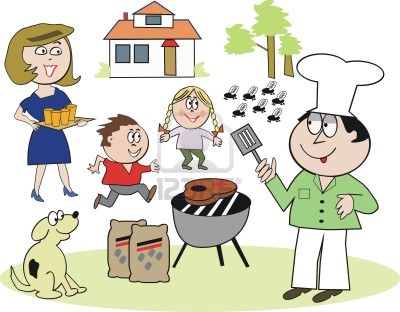 bbq clipart group
