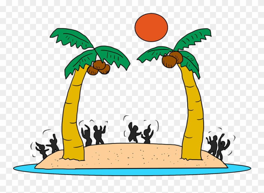 party clipart beach party