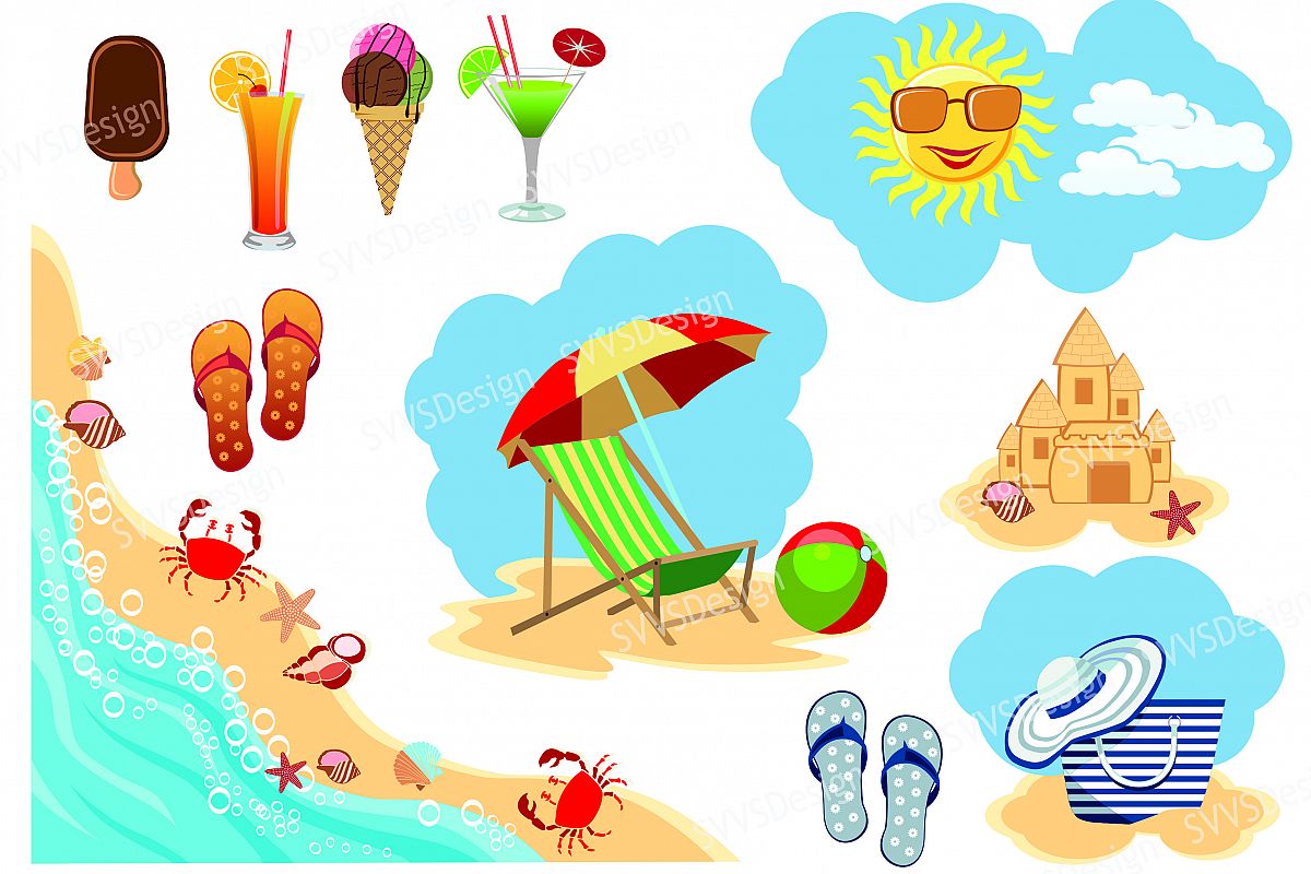 Download Beach clipart vector, Beach vector Transparent FREE for ...