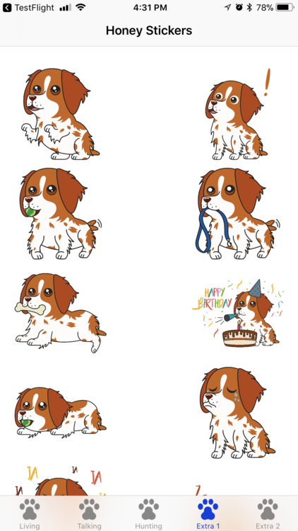 Beagle clipart brittany spaniel. Honey the by ryan