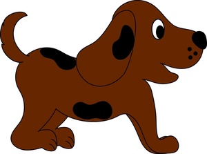 Dogs clipart brown. Free puppy image dog