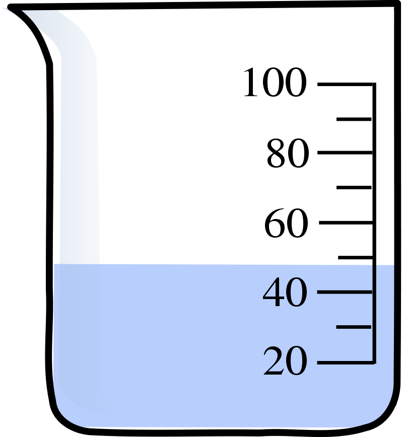Beaker clipart 100 ml. Lab equipment science study