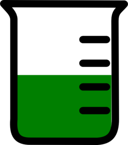 Beaker clipart green. Clip art at clker