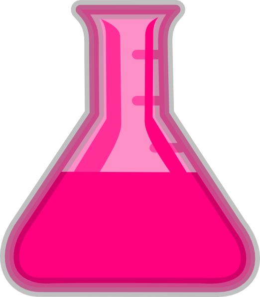 Beaker clipart pink. Clip art library cliparts