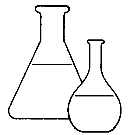 Beaker clipart printable. Image of science clip