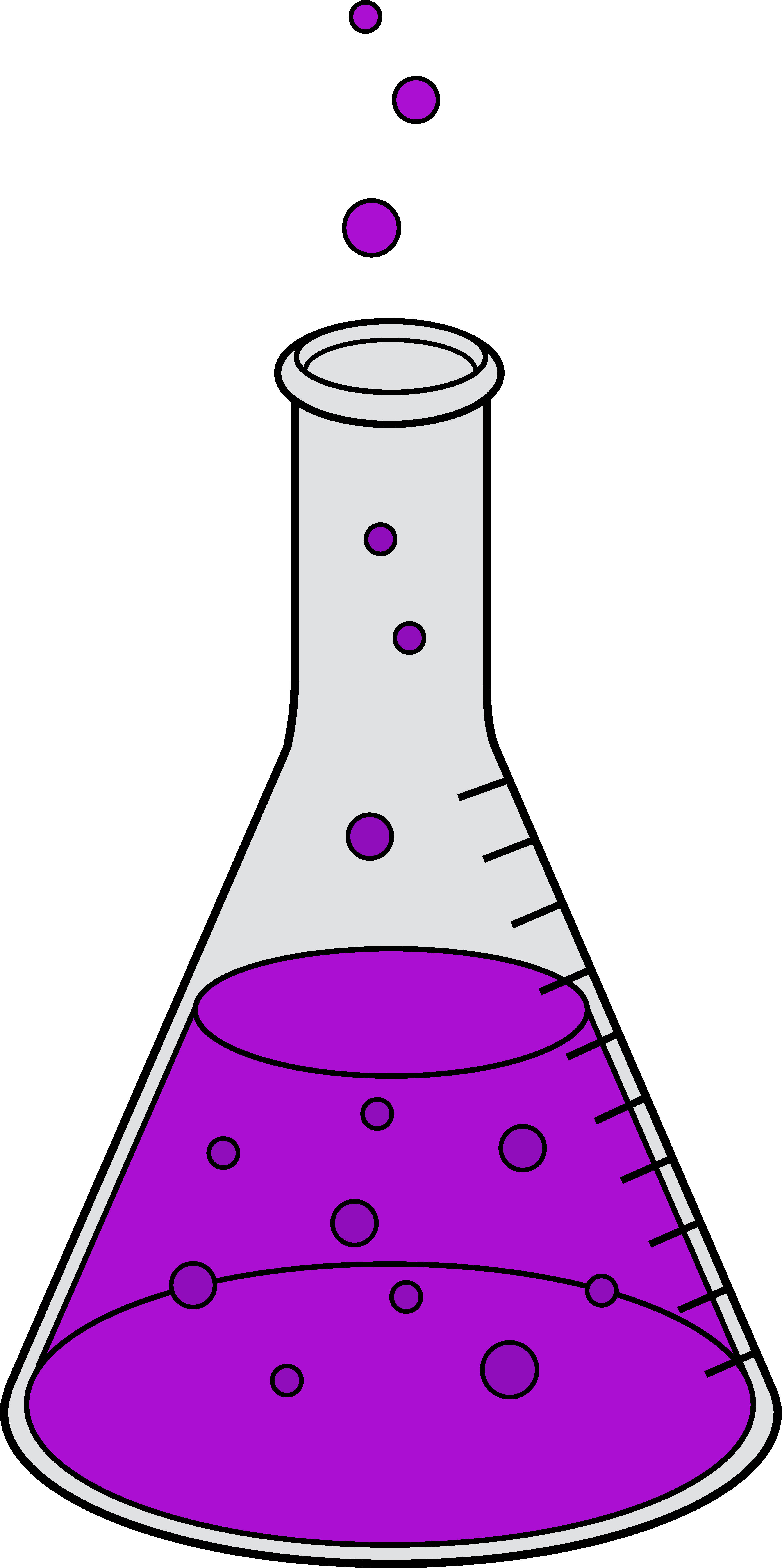 Evaporation clipart beaker. Purple 