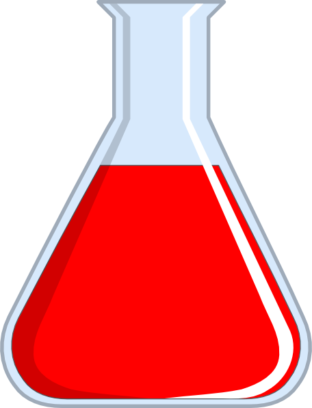 Beaker clipart red. Chemistry flash clip art