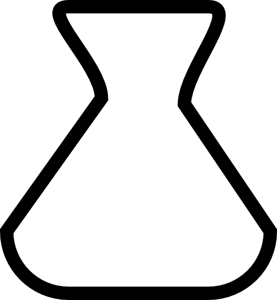 Beaker clipart triangular. Clip art at clker