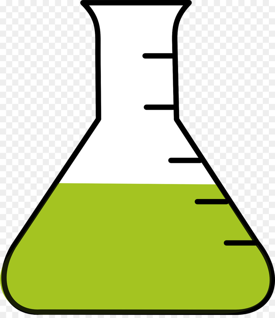 Laboratory flasks chemistry erlenmeyer. Beaker clipart volumetric flask