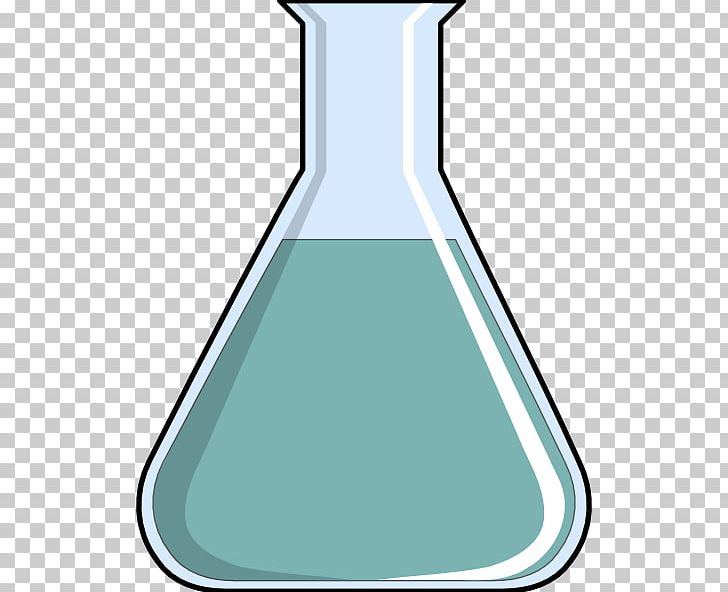 Laboratory erlenmeyer beaker . Chemistry clipart volumetric flask