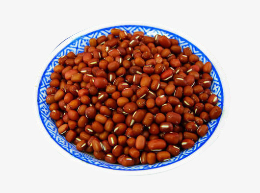 A of red beans. Bean clipart bowl bean