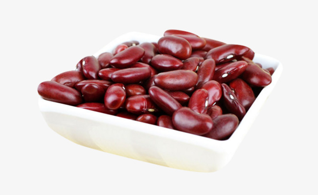 Coarse grain red waist. Bean clipart dried bean