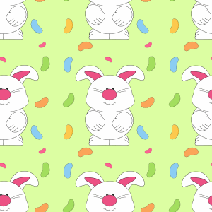 Bean clipart easter. Bunny and jelly background
