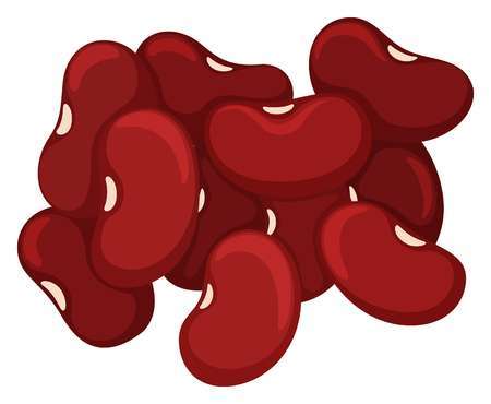 kidney clipart red bean