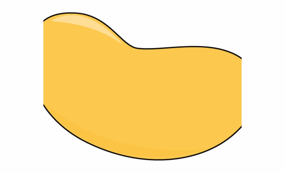 Yellow jelly . Bean clipart transparent