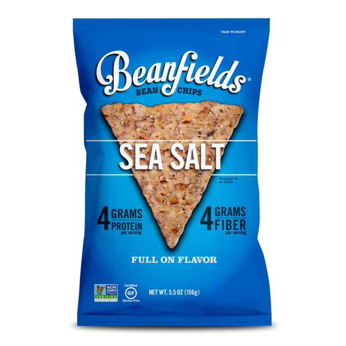 Beanfields snacks sea salt. Beans clipart baked bean