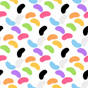 Jelly bean background image. Beans clipart easter
