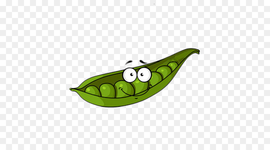 Cartoon stock illustration clip. Beans clipart pea
