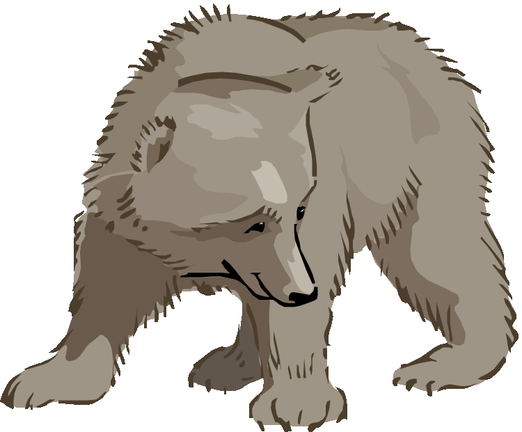 Bear clipart bear cub. Image of clip art