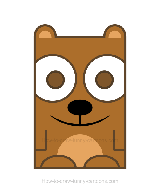 Bear clipart drawing. How to draw a