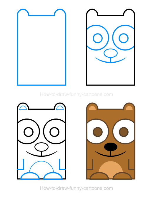 bear clipart easy