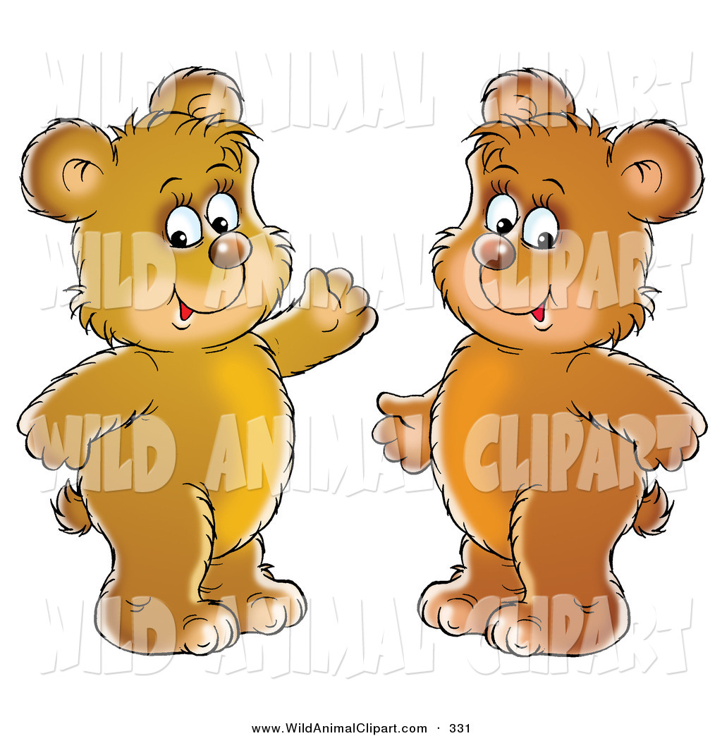 Clip art of a. Bear clipart friendly