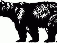 Bear clipart logo. Black images pixabay download