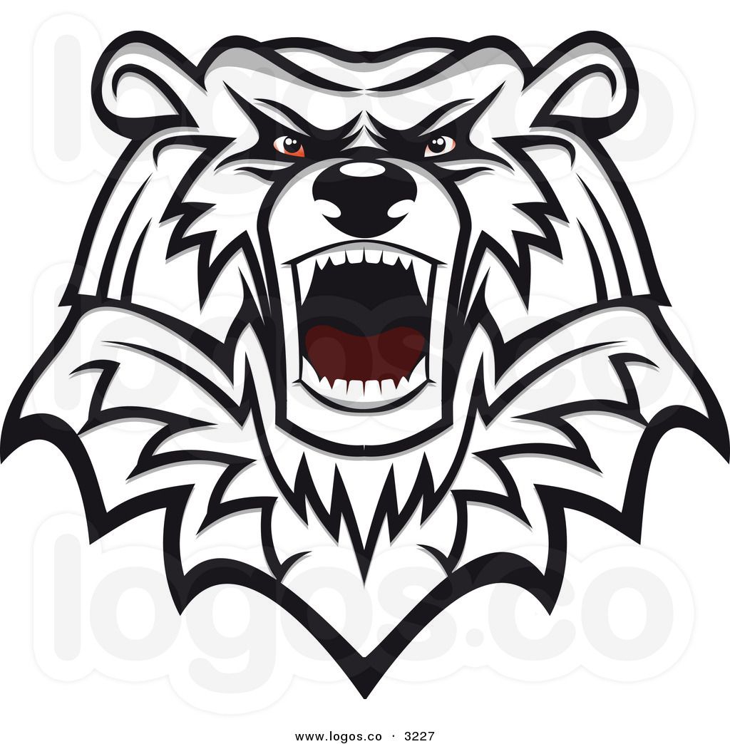 bear clipart logo