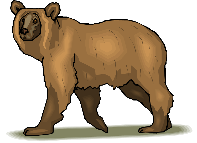 Bear clipart sloth bear. Free 