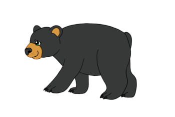 Bear clipart woodland.  animals clip art