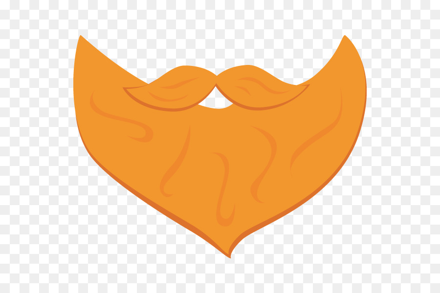 Beard clipart orange beard. Heart background peach transparent