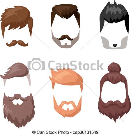 Beard clipart stylish. Face free collection download