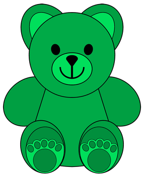 Bears clipart colored. Clip art little by