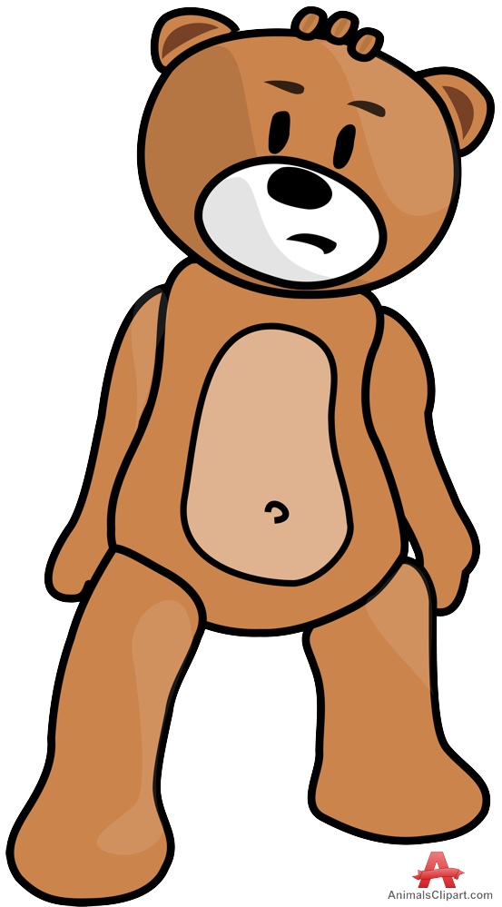 Outline bear free design. Bears clipart colored