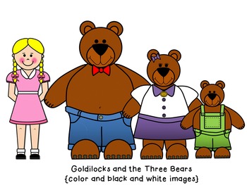 Bears clipart goldilocks. And the three clip