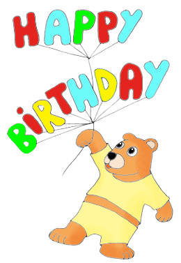 Bears clipart happy birthday. Clip art and free