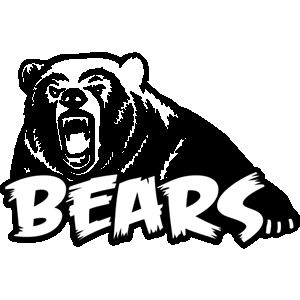 Grizzly bear e bea. Bears clipart mascot