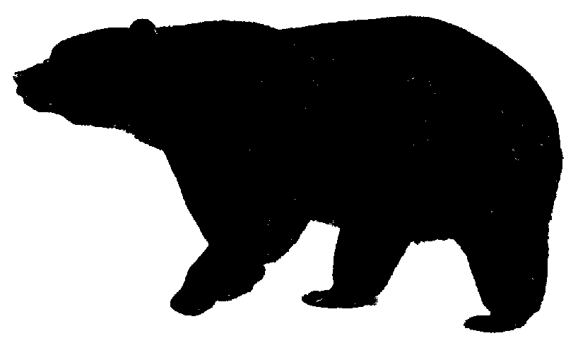 Standing free images clipartix. Bear clipart american black bear