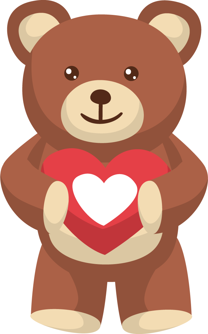 Bears clipart red. Teddy bear png transparent