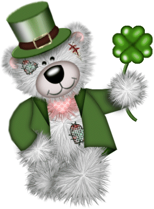 Pin by ashley rose. Bears clipart st patricks day