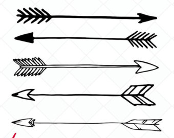 arrow clipart tribal